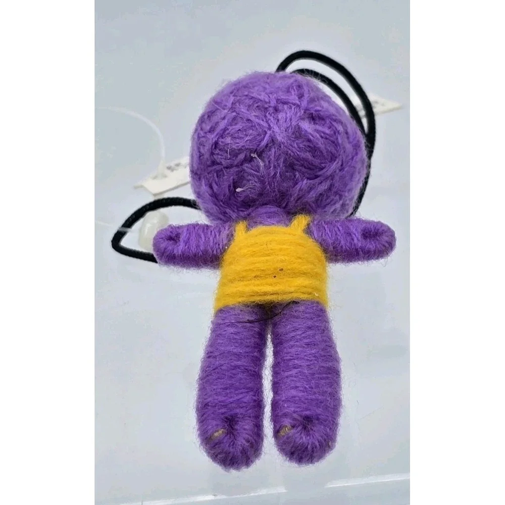 Purple With Yellow Shirt Watchover Voodoo Doll‎ New Tag In Japanese Without Box